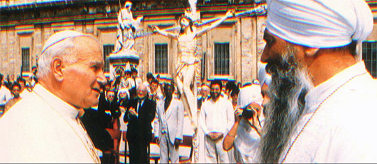 Yogi Bhajan meets with Pope