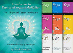 Kundalini Yoga for Beginners Book and 6 DVD Course